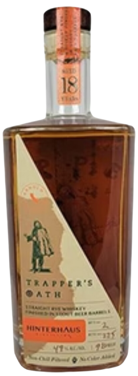 Hinterhaus Distilling Trapper's Oath Extra Aged Rye Whiskey at CaskCartel.com