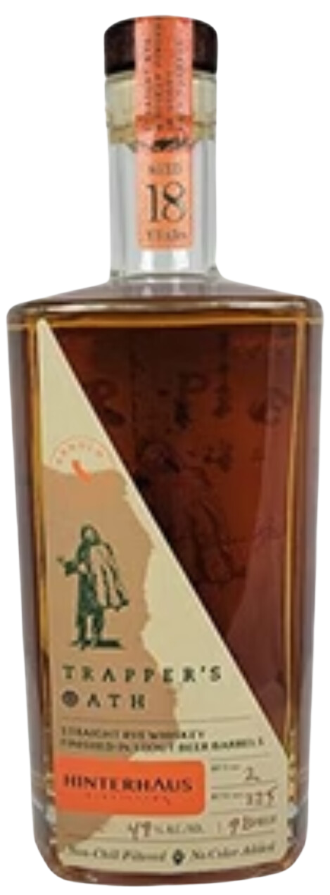 Hinterhaus Distilling Trapper's Oath Extra Aged Rye Whiskey at CaskCartel.com