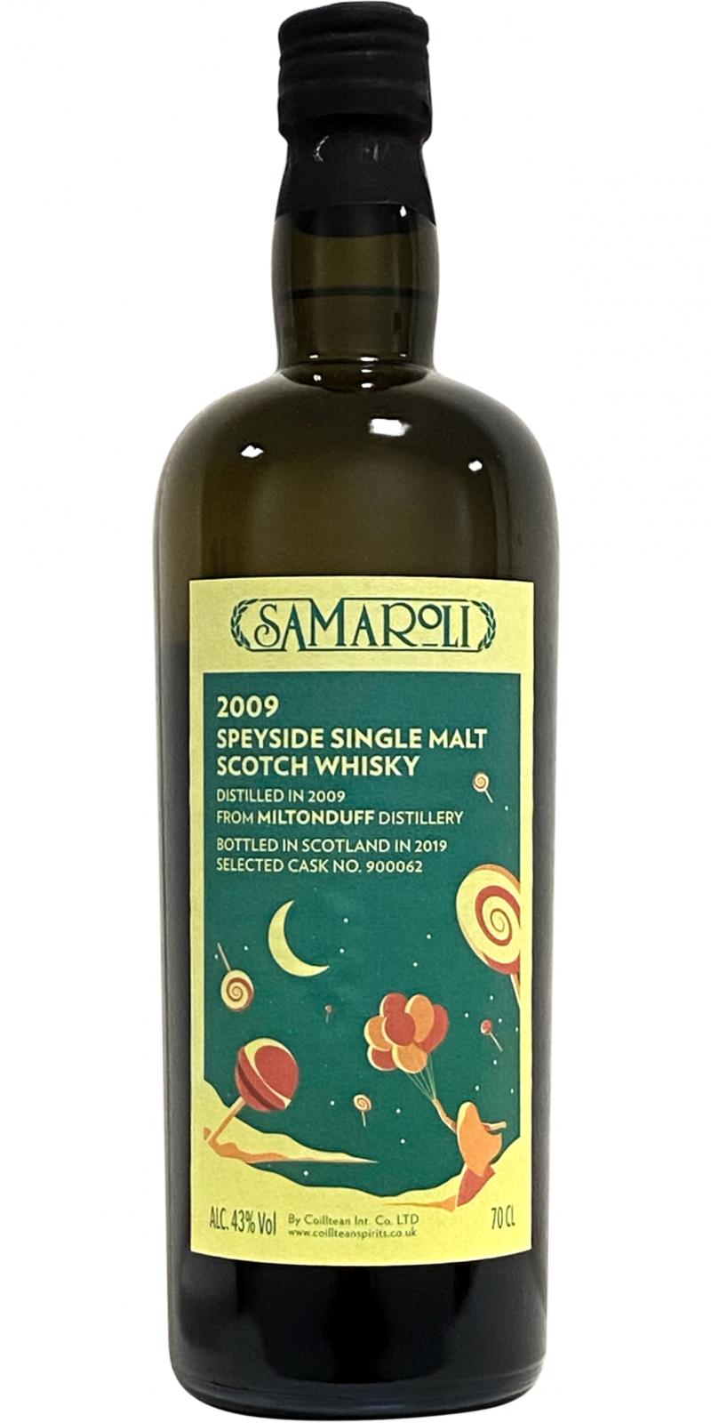 Miltonduff 2009 Sa (Cask #900062) 10 Year Old 2019 Release Single Malt Scotch Whisky | 700ML at CaskCartel.com