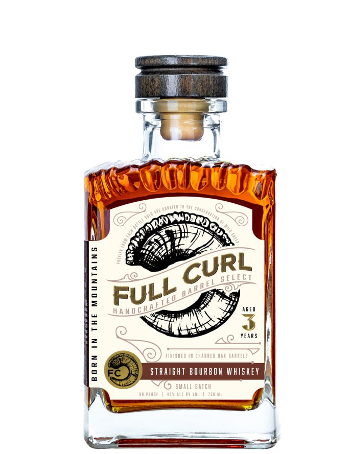 Full Curl 3 Year Old Straight Bourbon Whiskey
