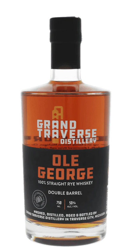 Grand Traverse Distillery Ole George Double Barrel Rye Whiskey at CaskCartel.com