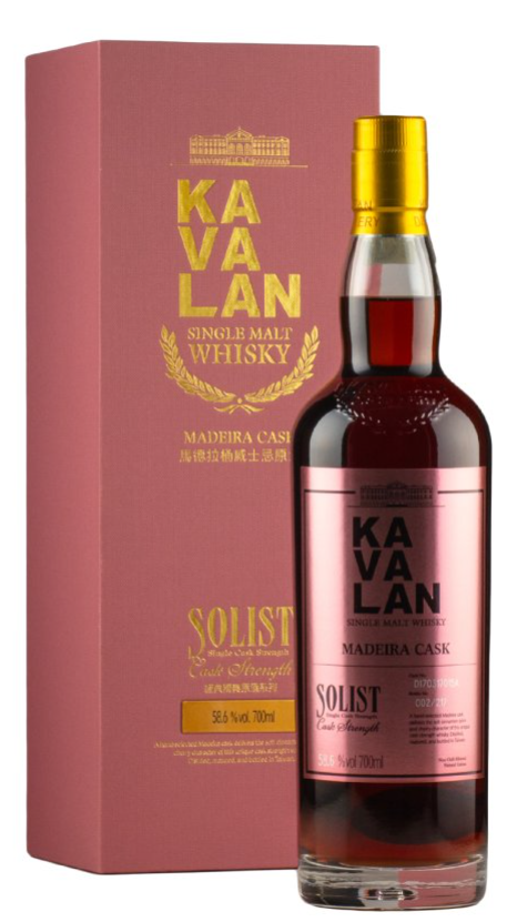 Kavalan Solist Madeira 58.6% Single Malt Whisky | 700ML at CaskCartel.com