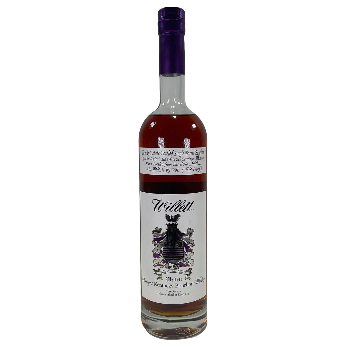 Willett Family Estate Single Barrel 18 Year Old #1205 Straight Bourbon Whiskey at CaskCartel.com