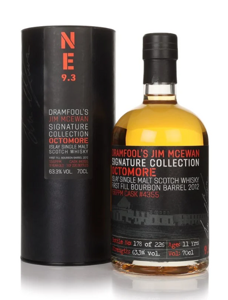 Octomore 9.3 11 Year Old 2012 Cask #4355 Jim McEwan Signature Collection Dramfool Single Malt Scotch Whisky | 700ML at CaskCartel.com