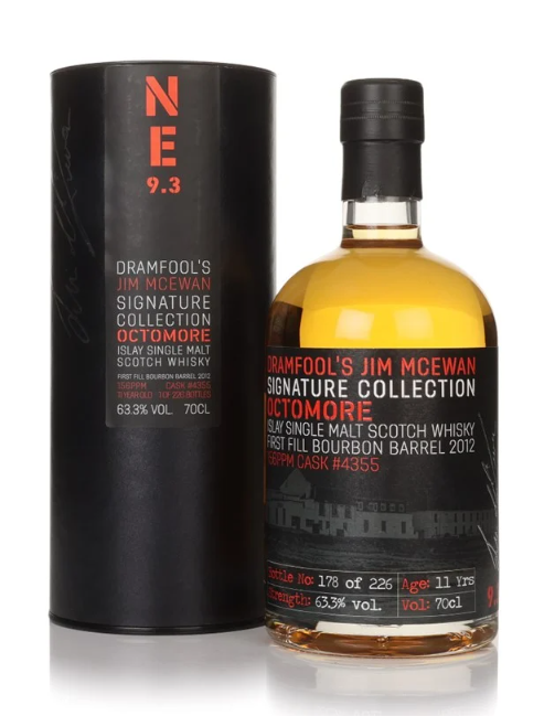 Octomore 9.3 11 Year Old 2012 Cask #4355 Jim McEwan Signature Collection Dramfool Single Malt Scotch Whisky | 700ML at CaskCartel.com