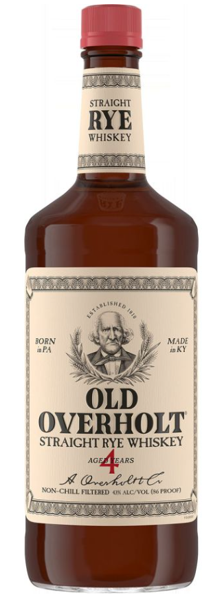 Old Overholt 4 Year Old Straight Rye Whiskey | 1L at CaskCartel.com