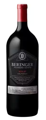 Beringer | Founder's Estate Merlot (Magnum) - NV at CaskCartel.com