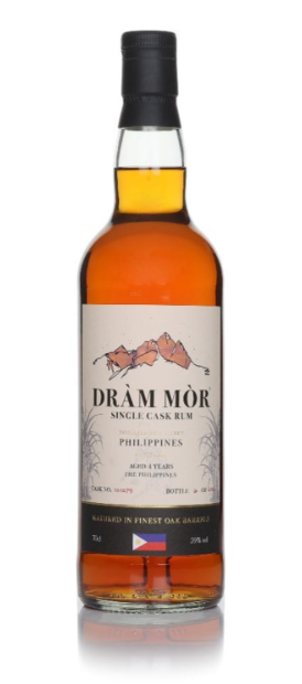 Philipines 4 Year Old 2021 Cask #101079 Dram Mor Rum | 700ML at CaskCartel.com