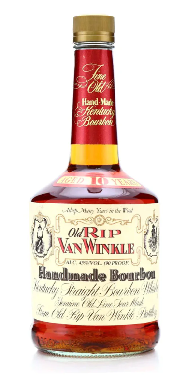 Old Rip Van Winkle 10 Year Old 2004 Squat Bottling Straight Bourbon Whiskey