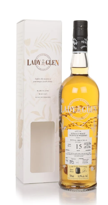 Royal Brackla 15 Year Old 2008 Cask #6787 - Lady of the Glen Hannah Single Malt Scotch Whisky | 700ML at CaskCartel.com