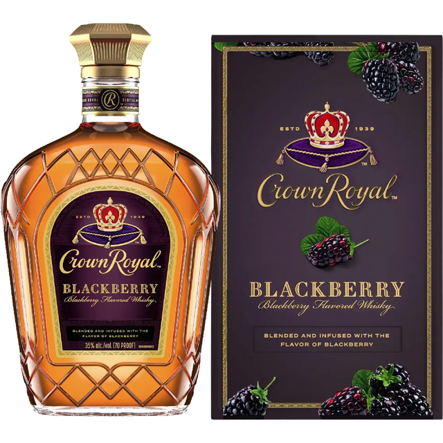 Crown Royal Blackberry Whiskey | 1L at CaskCartel.com