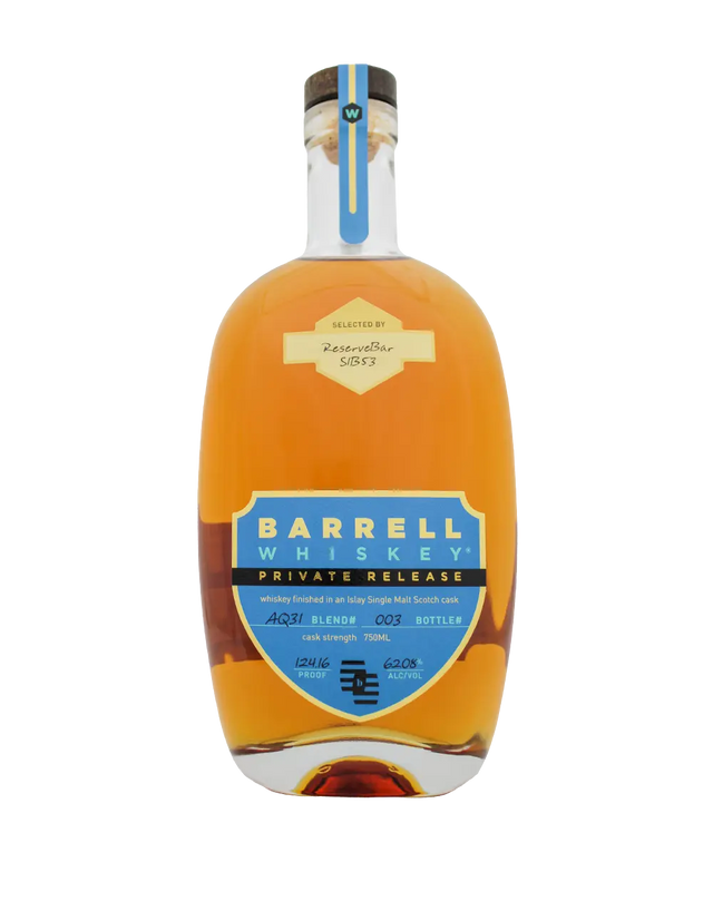 Barrell Craft Spirits Private Release Islay Cask Finish S1B53 at CaskCartel.com