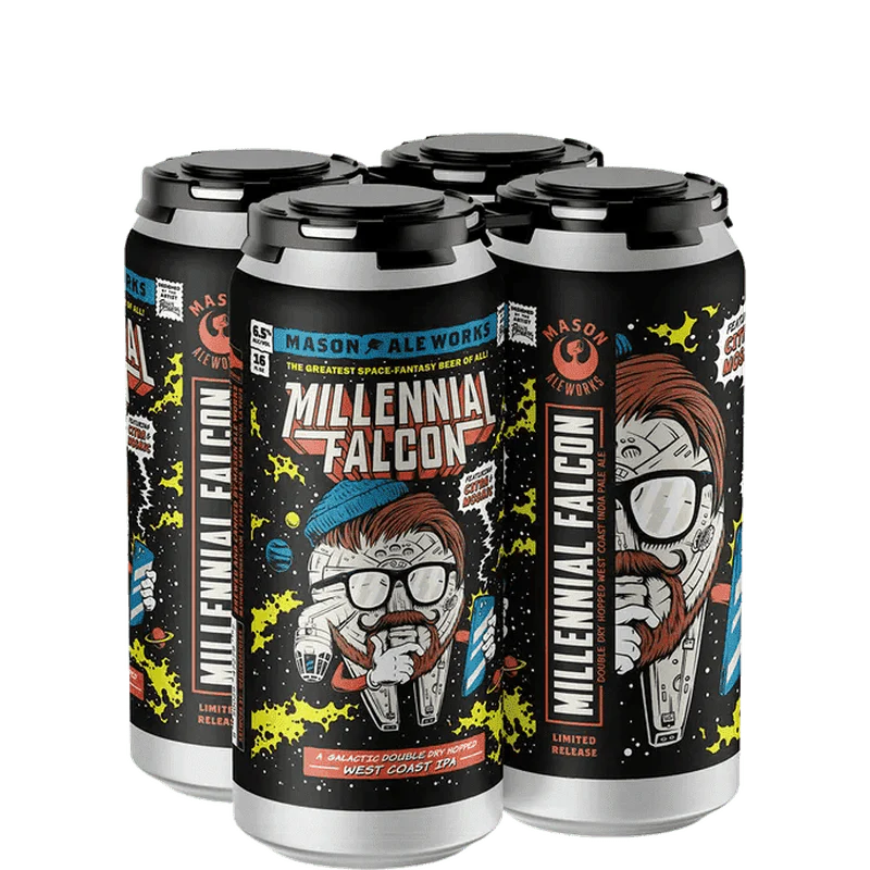 Mason Aleworks Millennial Falcon DDH West Coast IPA | (4)*473ML at CaskCartel.com