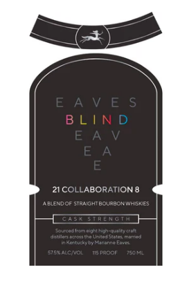 Eaves Blind 21 Collaboration 8 Blend Bourbon Whiskey at CaskCartel.com