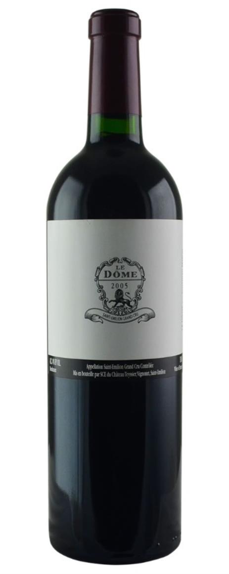 2005 | Le Dôme | Saint-Emilion Grand Cru at CaskCartel.com