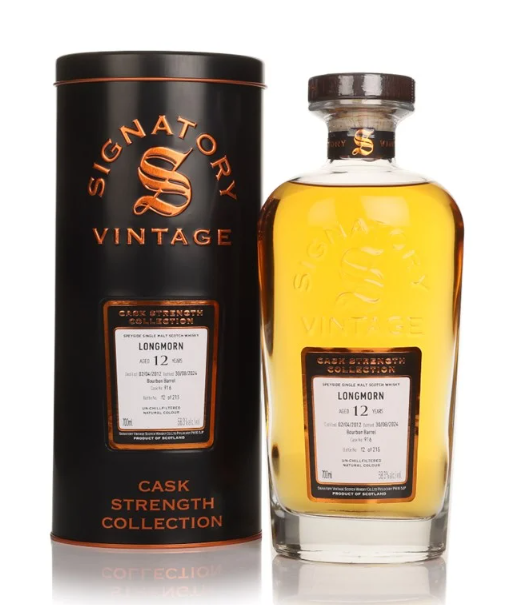 Longmorn 12 Year Old 2012 Cask #916 Cask Strength Collection Signatory Single Malt Scotch Whisky | 700ML at CaskCartel.com
