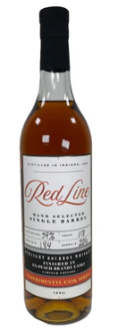 Red Line Single Barrel Peach Brandy Finished Bourbon Whiskey at CaskCartel.com