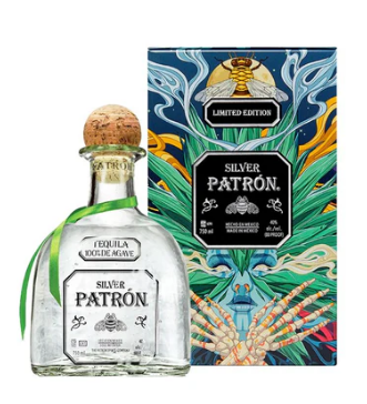 2020 Patron Silver Limited Edition Mexican Heritage Tin Tequila