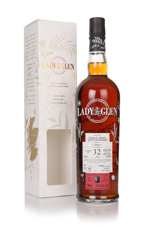 Cambus 32 Year Old 1991 Cask #102827 Lady Of The Glen Single Malt Scotch Whisky | 700ML at CaskCartel.com