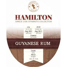 Hamilton Demerara #9149 by Diamond Distillery Guyana 2014 at CaskCartel.com
