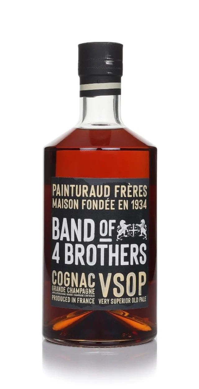 Painturaud Freres Band of 4 Brothers VSOP Grande Champagne Cognac | 700ML at CaskCartel.com
