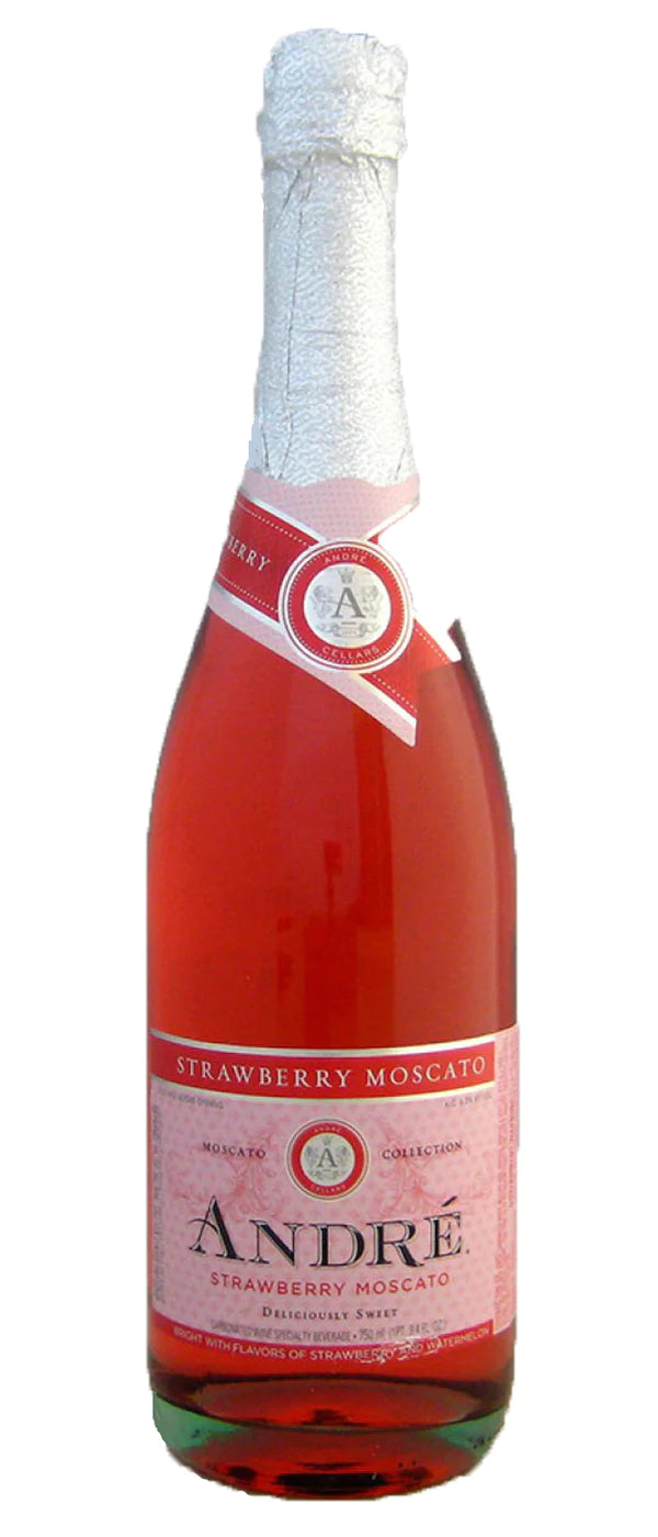 Andre Champagne Cellars | Moscato Strawberry - NV at CaskCartel.com