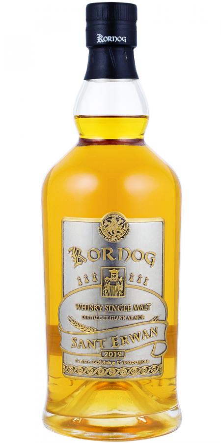 Kornog Sant Erwan 2019 Release Single Malt Whisky | 700ML at CaskCartel.com