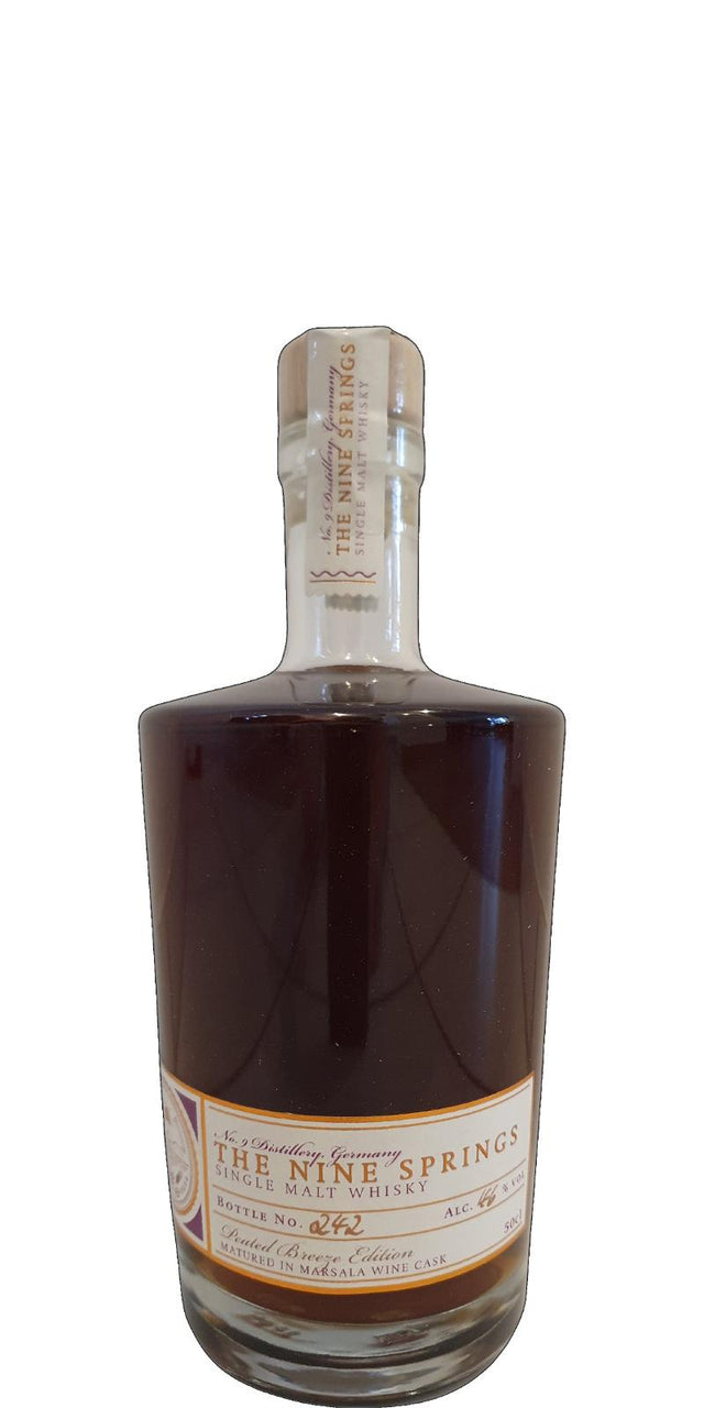 The Nine Springs Marsala Wine Cask Peated Breeze Edition 2019 Release Single Malt Whisky | 500ML at CaskCartel.com