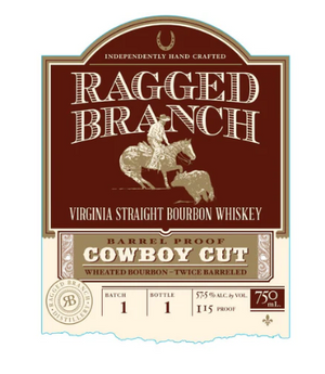 Ragged Branch Cowboy Cut Virginia Straight Bourbon Whiskey at CaskCartel.com