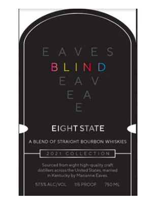 Eaves Blind Eight State Blended Straight Bourbon Whiskey at CaskCartel.com