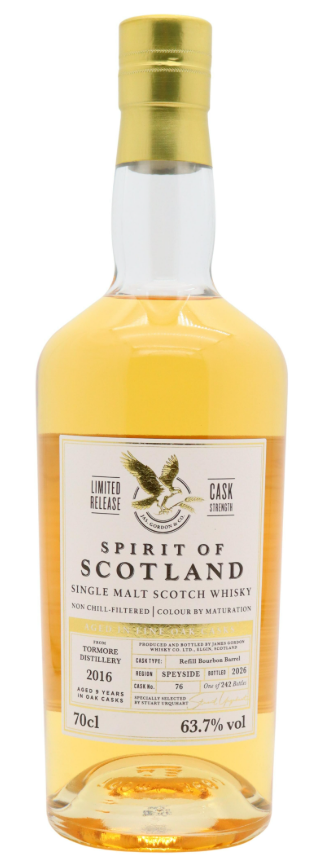 Tormore Spirits Of Scotland Single Cask #76 9 Year Old · 2016 Vintage Single Malt Scotch Whisky | 700ML at CaskCartel.com