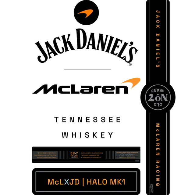 Jack Daniel’s X McLaren Toasted Barrel Tennessee Whiskey | 1L at CaskCartel.com