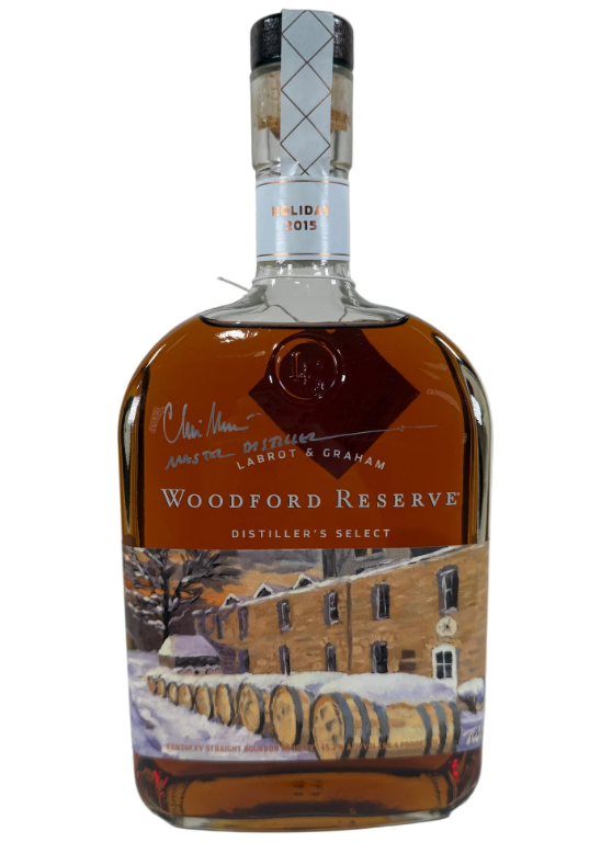 Woodford Reserve Distiller's 2015 Select Holiday Signed Kentucky Straight Bourbon Whiskey | 1L at CaskCartel.com