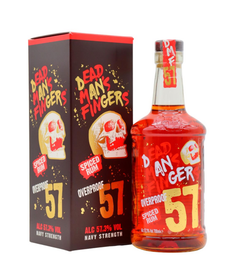 Dead Man's Fingers Overproof 57 Spiced Rum | 700ML at CaskCartel.com