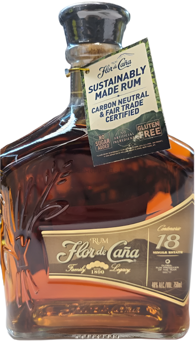 Flor de Cana 18 Year Gold Rum at CaskCartel.com