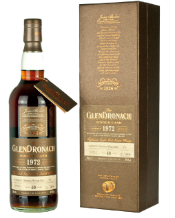 Glendronach 40 Year Old 1972 Oloroso Butt Cask #710 Batch #7 Single Malt Scotch Whisky | 700ML at CaskCartel.com