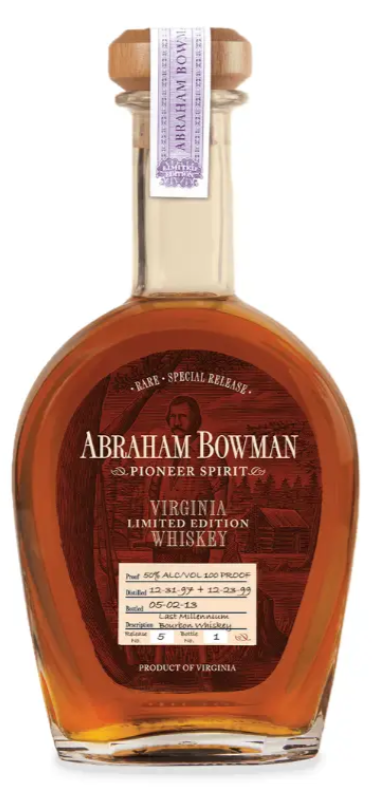 Abraham Bowman Virginia Limited Edition Release #5 Last Millennium Bourbon Whisky at CaskCartel.com