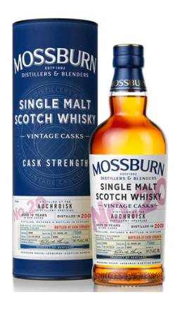 Mossburn #20 Auchroisk Distillery Single Malt Scotch Whisky