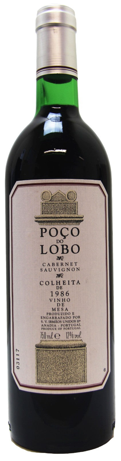 1986 | Caves Sao Joao | Quinta do Poco do Lobo Cabernet Sauvignon at CaskCartel.com