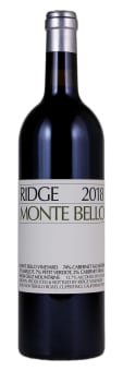 2018 | Ridge Vineyards | Monte Bello at CaskCartel.com
