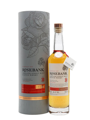 Rosebank Lowland Triple Distilled Release 1 Bottled In 2020 30 Year Old Single Malt Scotch Whisky | 700ML at CaskCartel.com