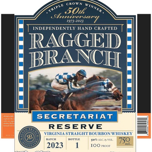 Ragged Branch Secretariat Reserve Bottled in Bond Virginia Straight Bourbon Whiskey at CaskCartel.com