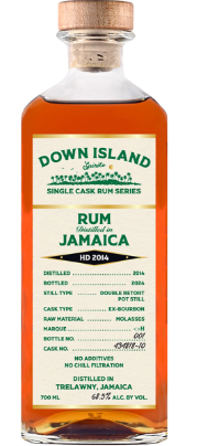 Down Island Spirits | HD 2014 | Champion Private Selection | Jamaican Rum at CaskCartel.com