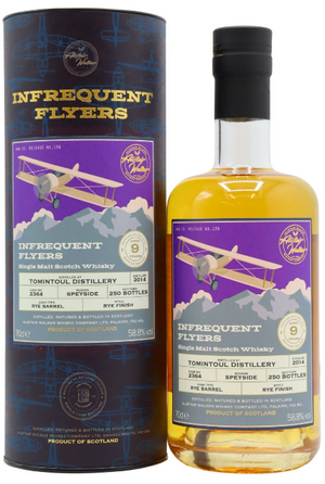 Tomintoul Infrequent Flyers Rye Finish 2014 9 Year Old Single Malt Scotch Whisky | 700ML at CaskCartel.com
