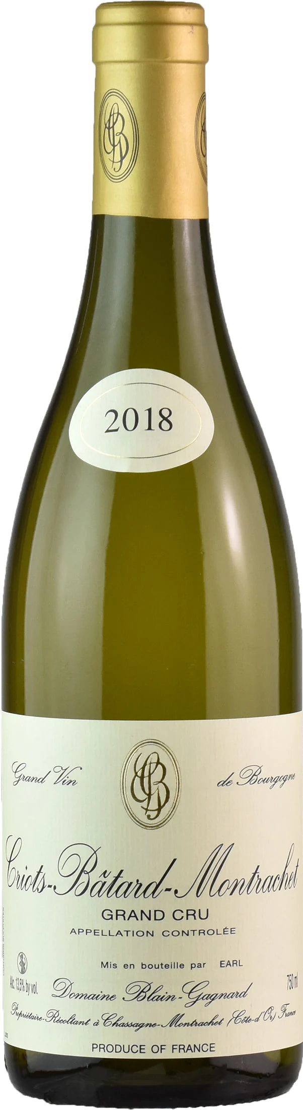 2018 | Domaine Blain-Gagnard | Criots-Batard-Montrachet at CaskCartel.com