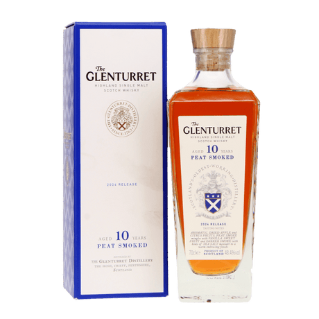 Glenturret 10 Year Old Peat Smoked 2024 Release Highland Single Malt Scotch Whisky | 700ML at CaskCartel.com