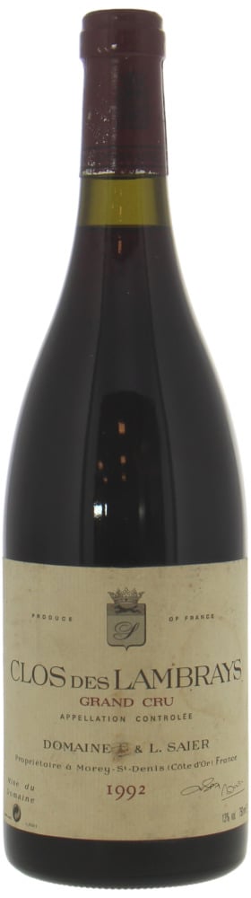 1992 | Domaine des Lambrays | Clos des Lambrays at CaskCartel.com
