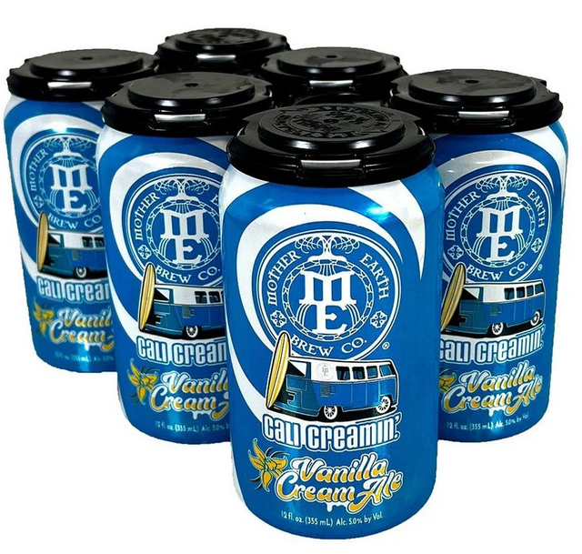 Mother Earth Brew Co. Cali Creamin Vanilla Cream Ale Beer | (6)*355ML at CaskCartel.com