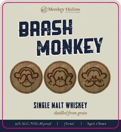 Brash Monkey 2 Year Old Single Grain Whisky at CaskCartel.com