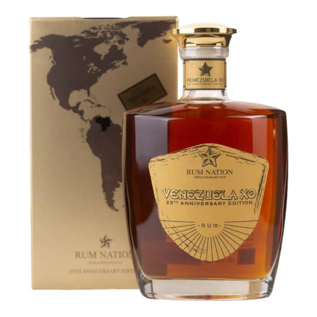 Rum Nation Venezuela XO 25th Anniversary Rum | 700ML at CaskCartel.com